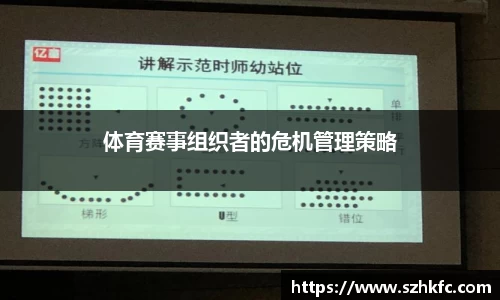 体育赛事组织者的危机管理策略